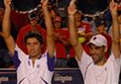 ATP Vi�a del Mar (CHI)<br>dobles 1� Oscar Hernandez/Capdeville<br>foto Jim Rydell<br>